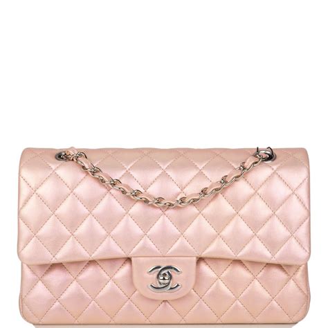 chanel pink iridiescent round bag|Chanel handbags online.